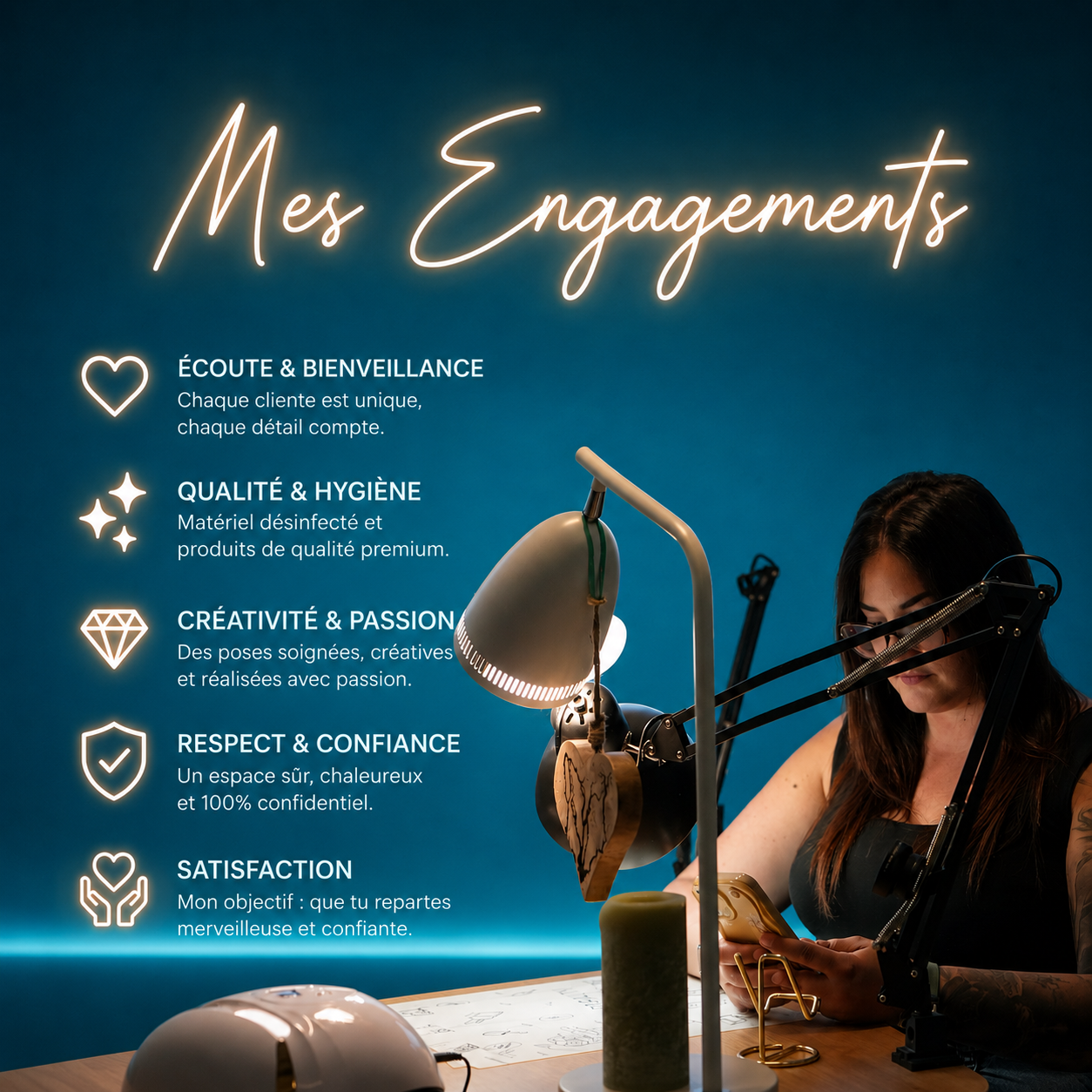 Mes engagements - Absolument Belle